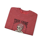 True Crime and Tea Sweatshirt | Skull Tea Mug Graphic, Podcast Lover Crewneck — view 27