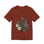 Gothic Botanical 'Look Don't Touch' Tee | Dark Floral Illustration
