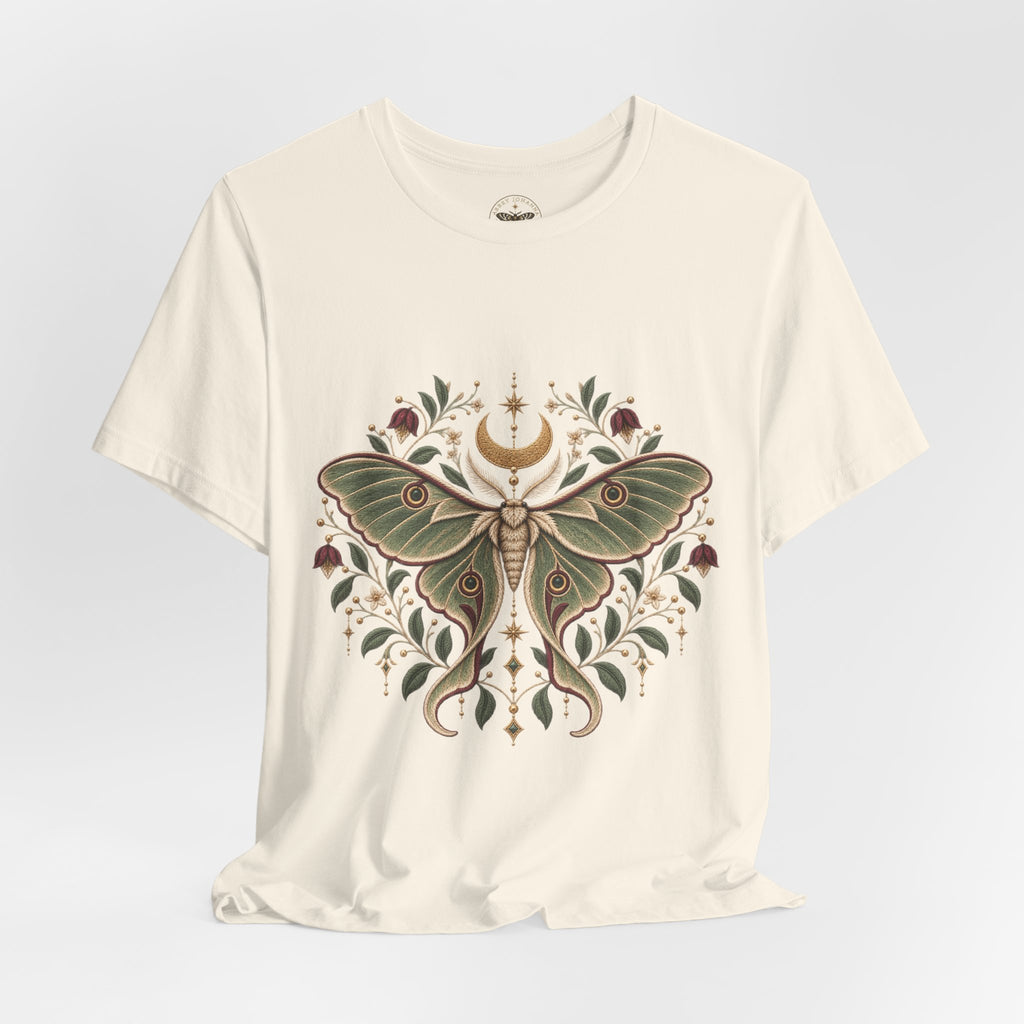 Stag Beetle Wreath | Gothic Botanicals Tee