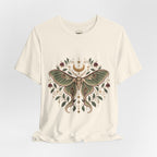 Stag Beetle Wreath | Gothic Botanicals Tee