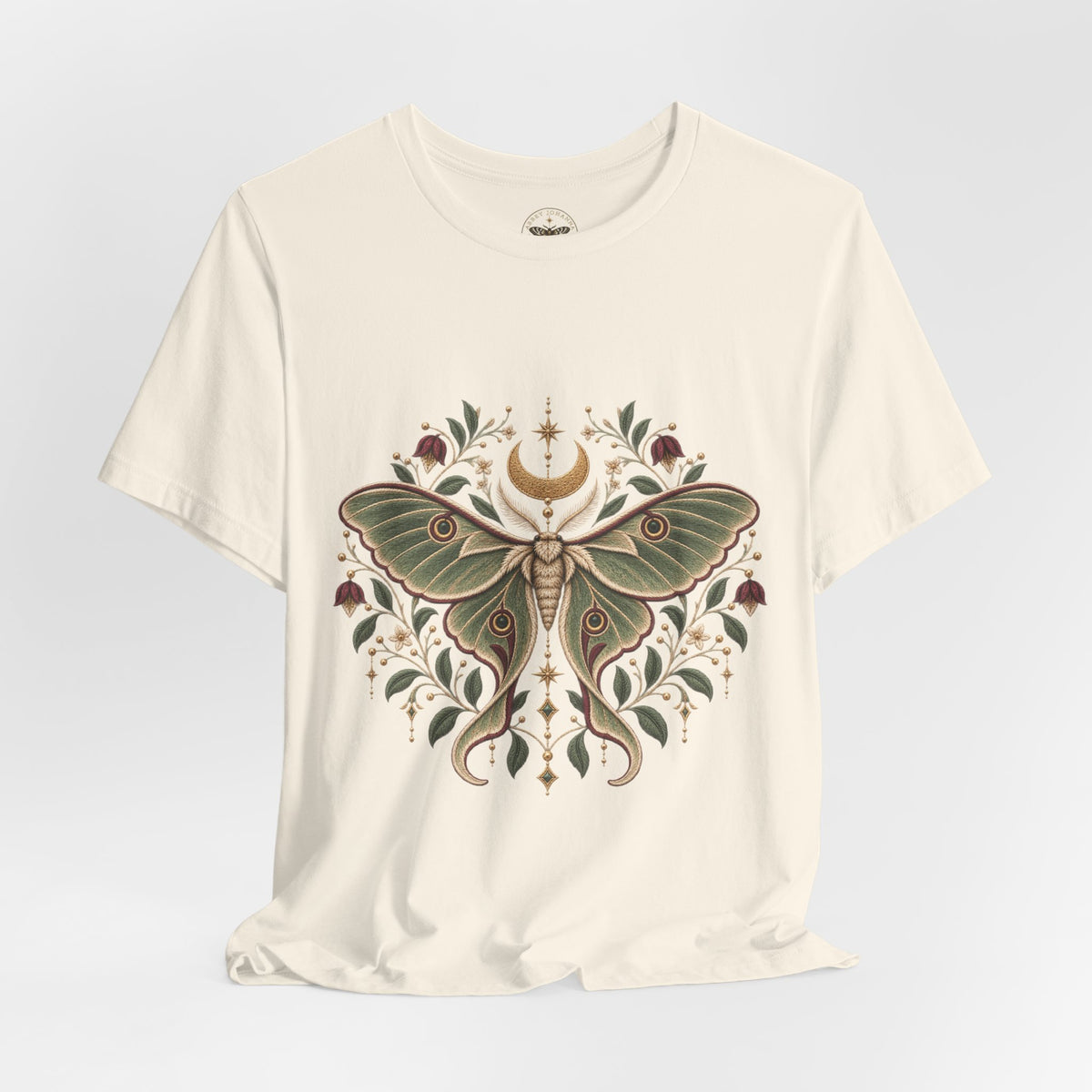 Stag Beetle Wreath | Gothic Botanicals Tee