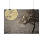Thieves Moon – Moon Wall Art Print | Celestial Night Landscape | Moody Fine Art — view 17