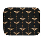Moon & Moth Sherpa Blanket — Cozy Celestial Throw for Mystical Home Décor — view 2