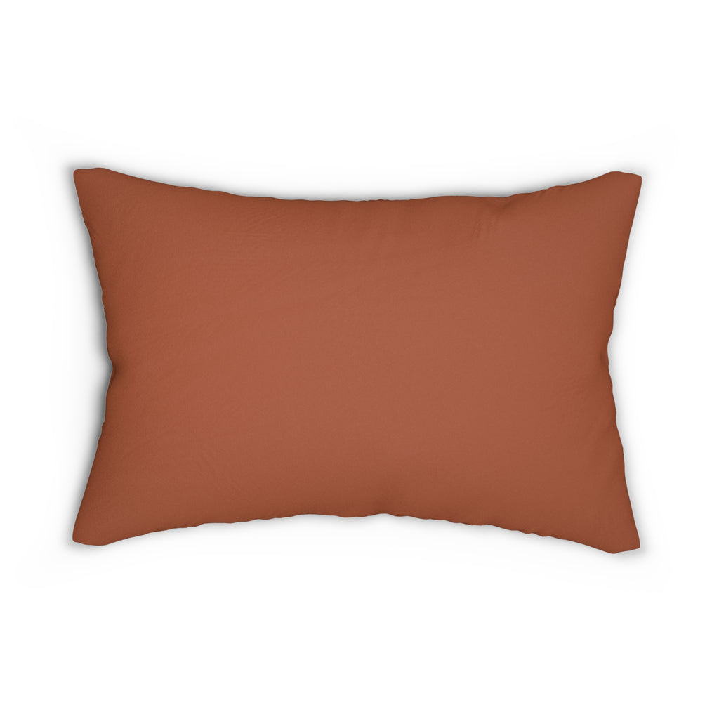 Warm Rust Lumbar Pillow | The Fall Collection