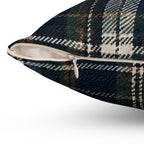 Nocturne Tartan Square Pillow | The Winter House Collection