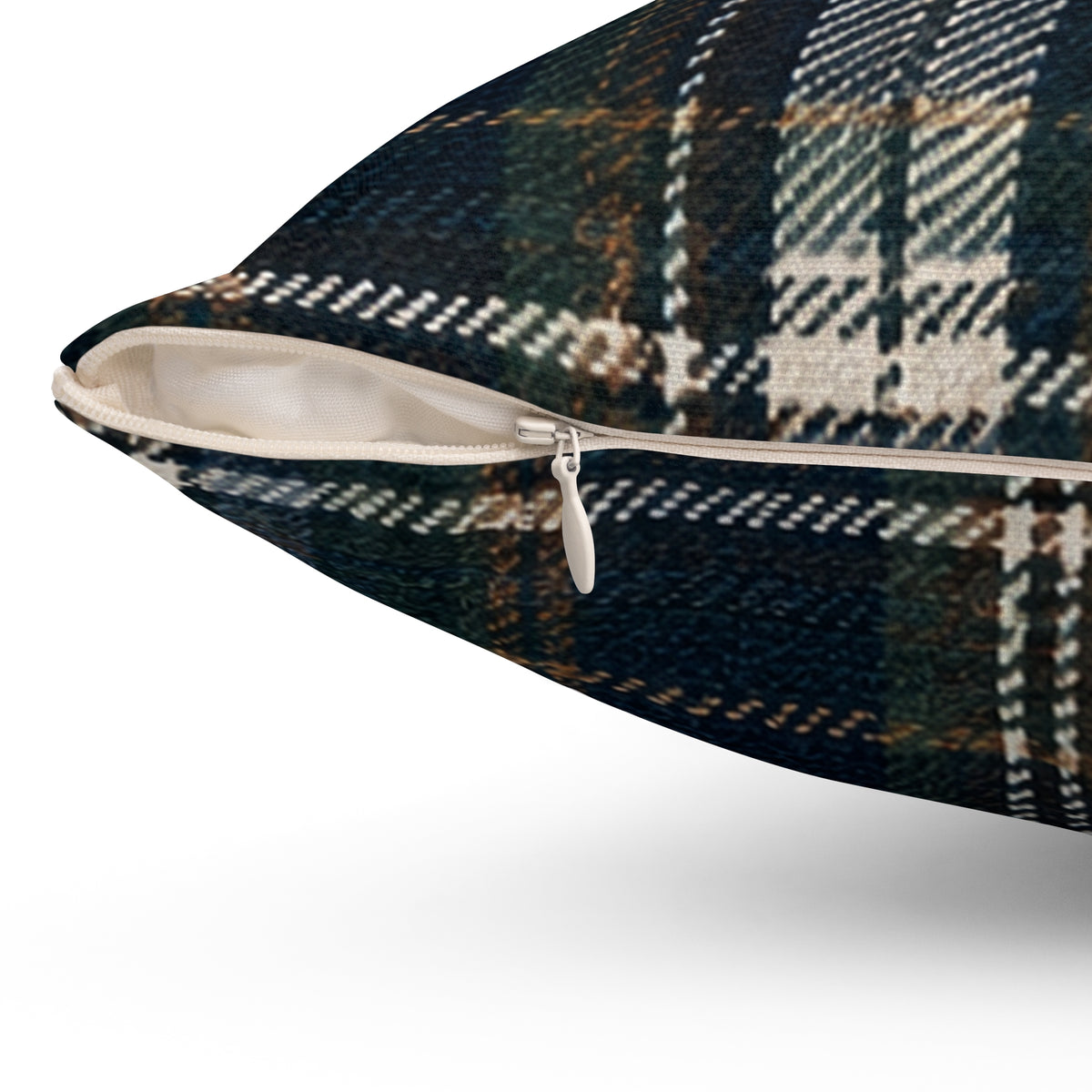 Nocturne Tartan Square Pillow | The Winter House Collection