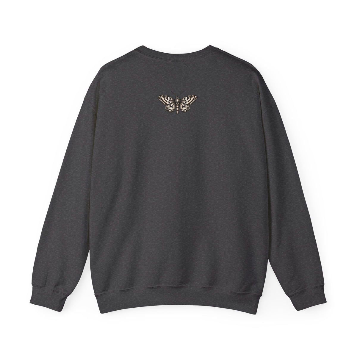 Gothic Floral Crest “Look Don't Touch” Sweatshirt | Gothic Botanicals