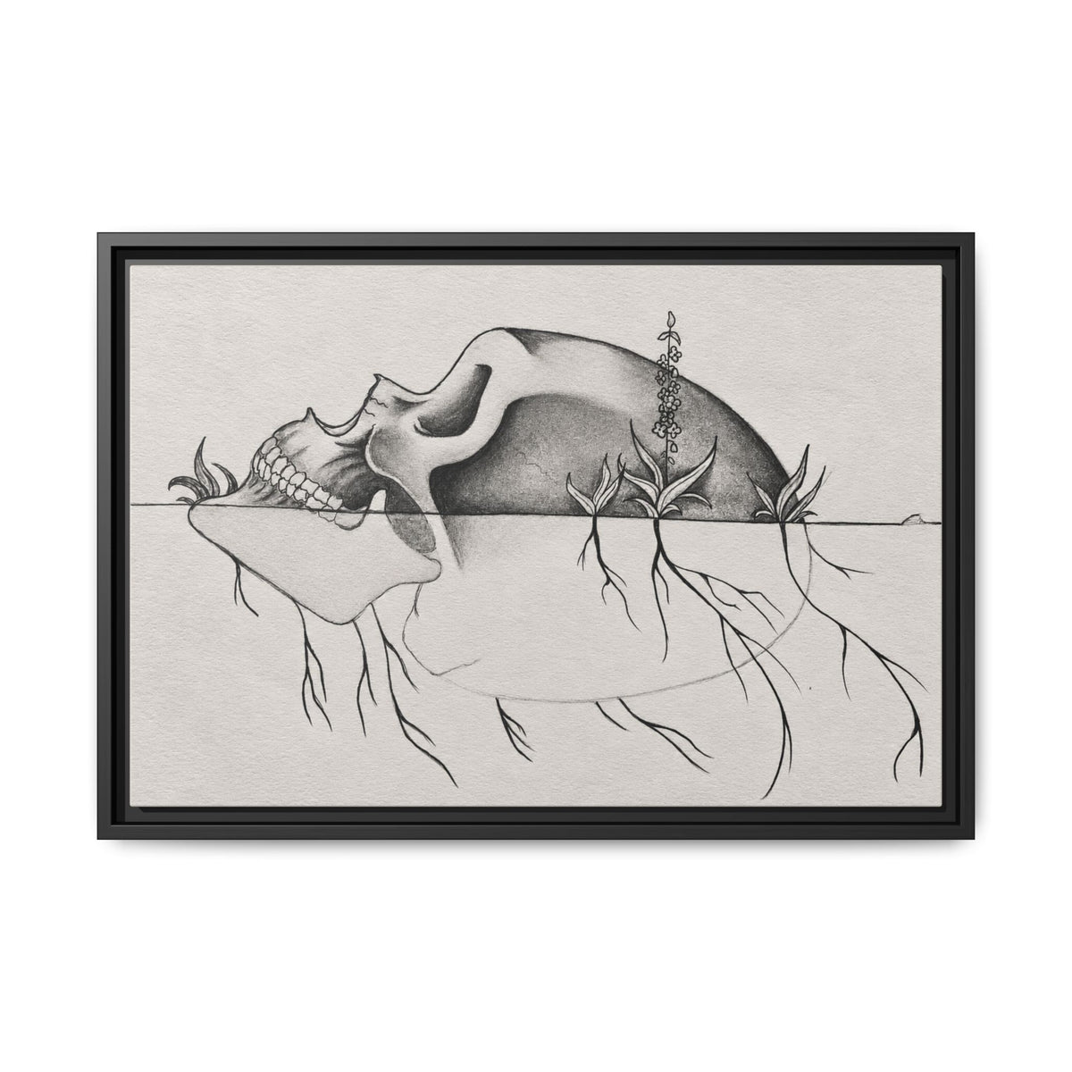 What Remains — Framed Canvas Art | Original Artwork by Abbey Johanna — view 11