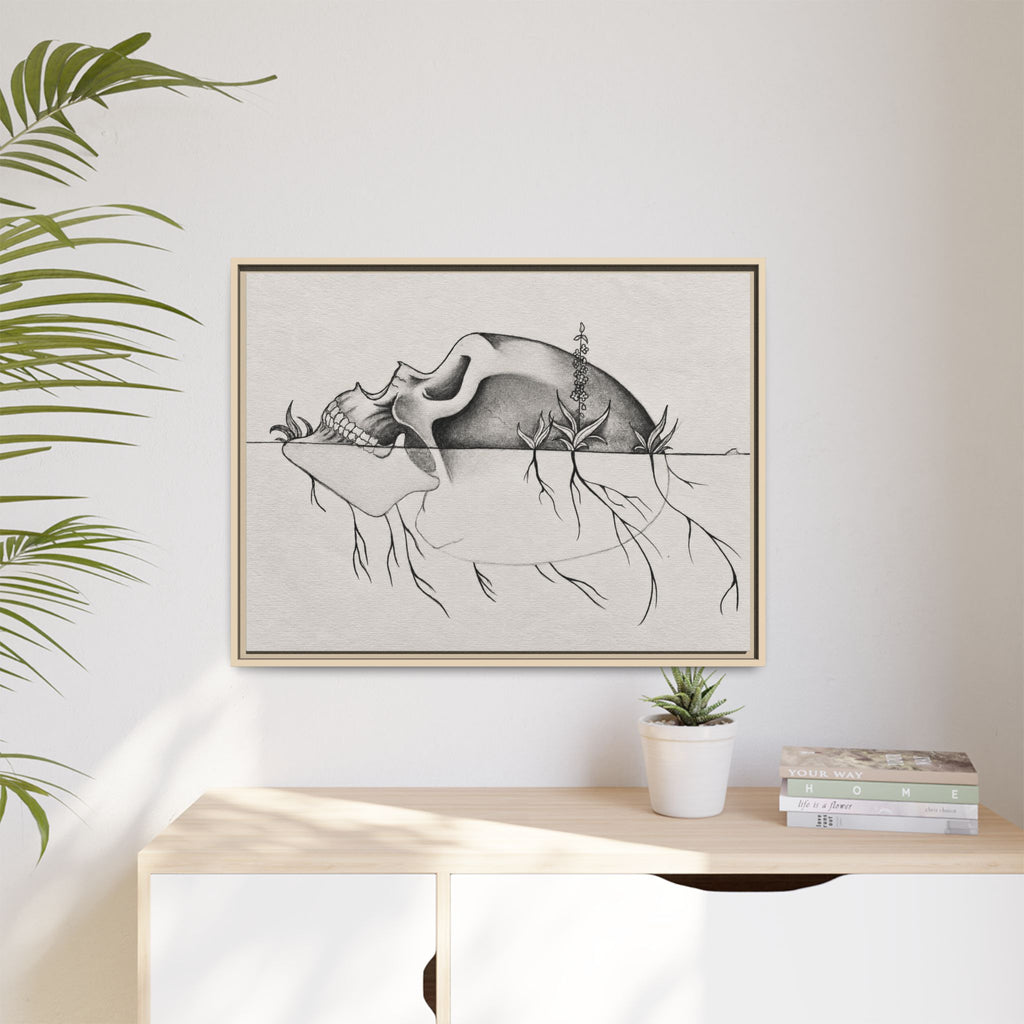 What Remains — Framed Canvas Art | Original Artwork by Abbey Johanna — view 6