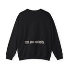 Traditional Tattoo-Style Crane Illustration Sweatshirt | Vintage Flash, Limited Palette — view 27