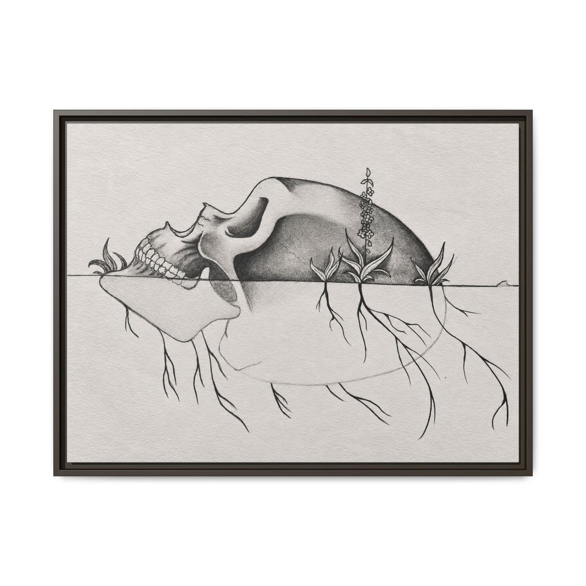 What Remains — Framed Canvas Art | Original Artwork by Abbey Johanna — view 5