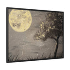 Thieves Moon — Framed Canvas Wall Art | Celestial Night Landscape — view 28