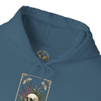 Skull & Fern Tarot Card Hoodie | Gothic Botanicals, Victorian Macabre — view 32