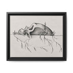 What Remains — Framed Canvas Art | Original Artwork by Abbey Johanna — view 1
