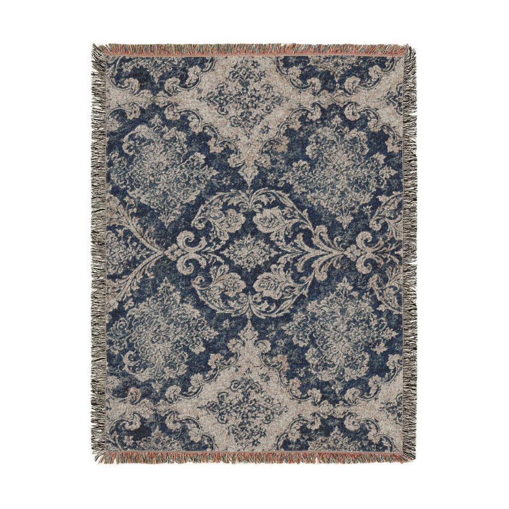 Frosted Relic Woven Blanket | The Winter House Collection