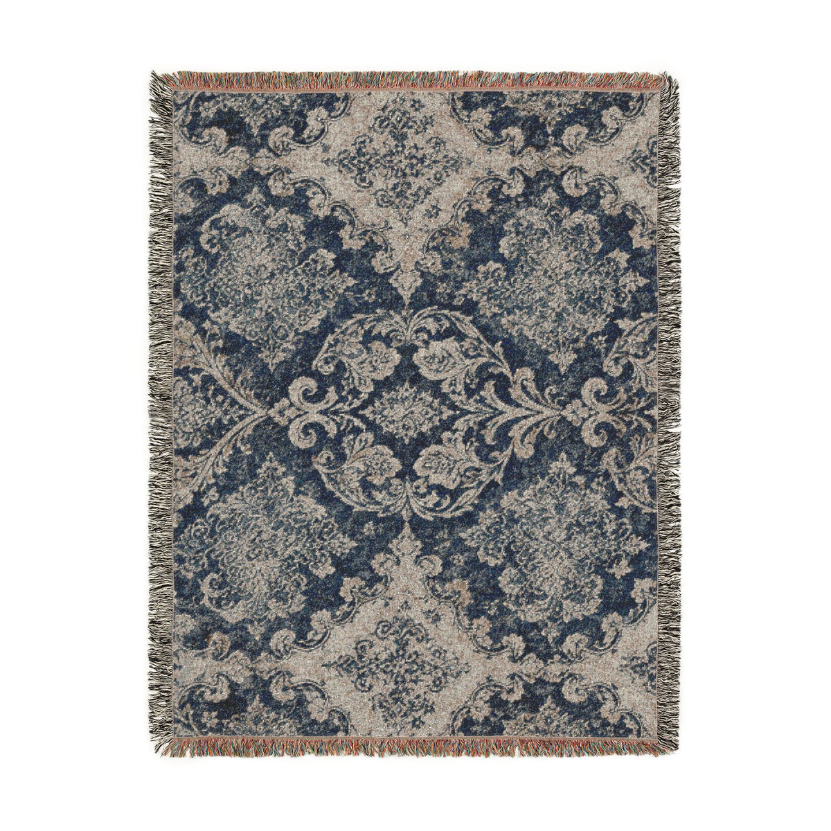 Frosted Relic Woven Blanket | The Winter House Collection