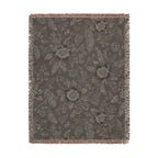 Midnight Garden Woven Blanket | The Winter House Collection