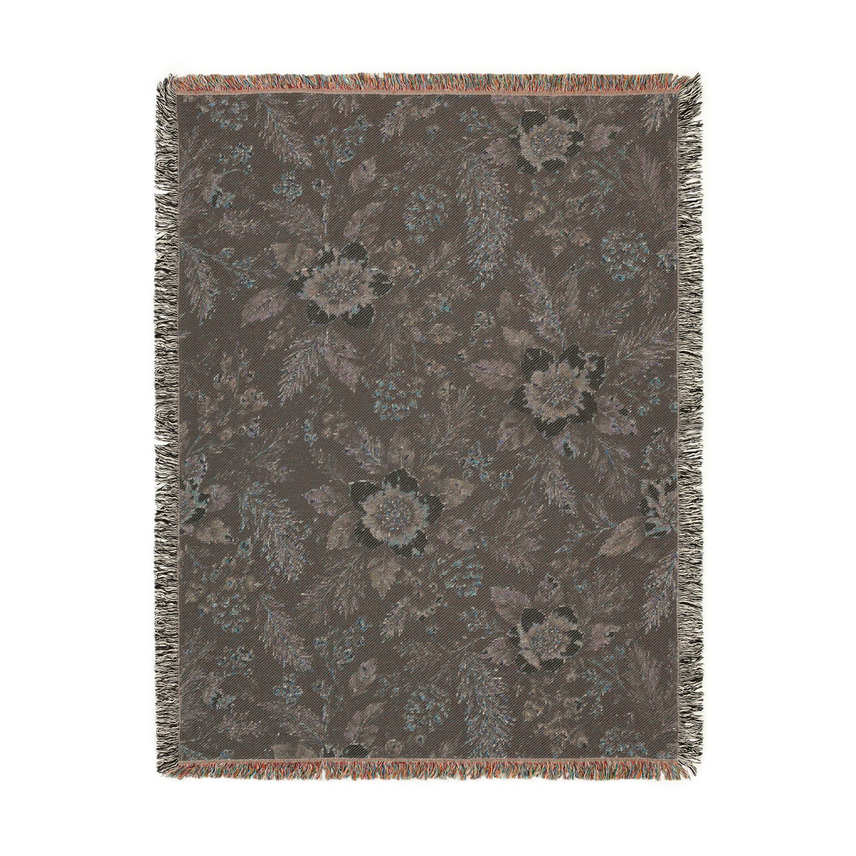 Midnight Garden Woven Blanket | The Winter House Collection