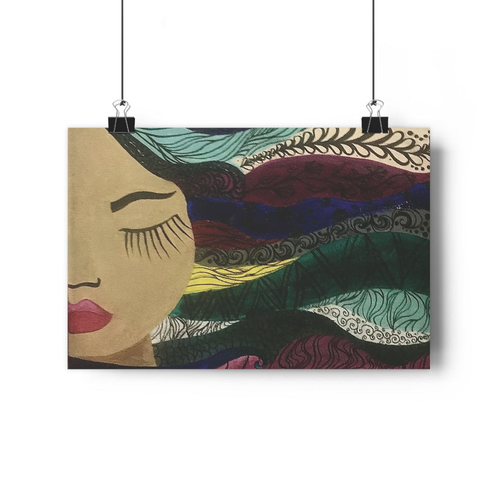 Finally, Peace -Abstract Art Print