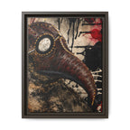 Odd Co. Beauty is Decay – Plague Doctor Framed Canvas | Gothic Dark Wall Art — view 5