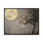 Thieves Moon — Framed Canvas Wall Art | Celestial Night Landscape — view 7