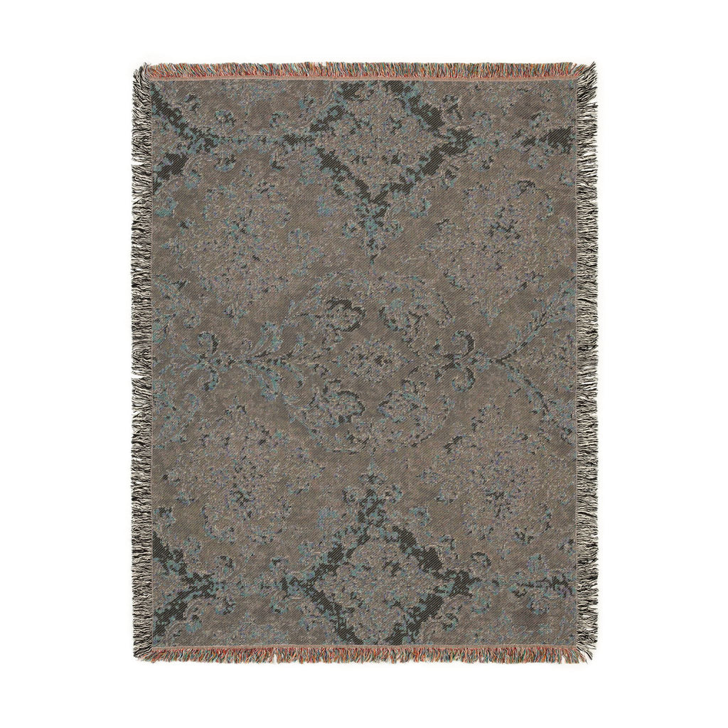 Frosted Relic Woven Blanket | The Winter House Collection