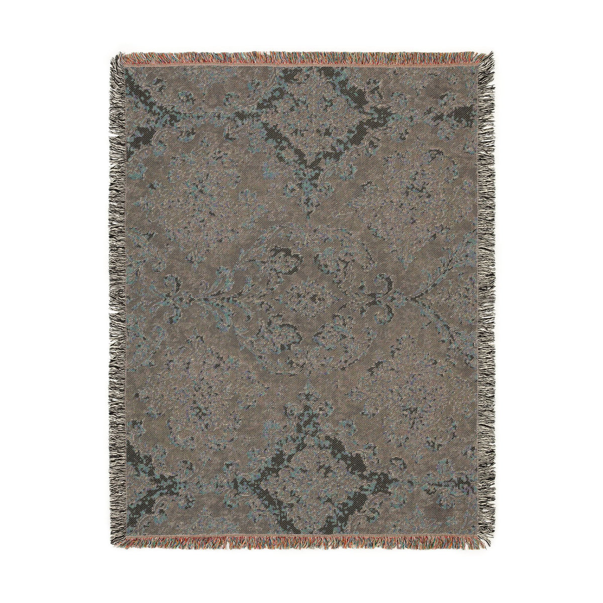 Frosted Relic Woven Blanket | The Winter House Collection