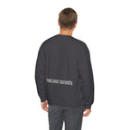 Traditional Tattoo-Style Crane Illustration Sweatshirt | Vintage Flash, Limited Palette — view 68