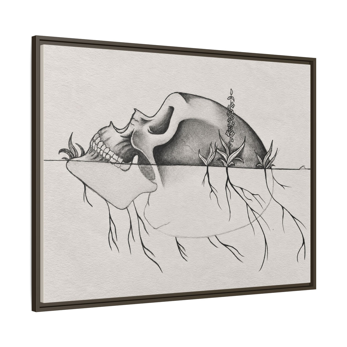 What Remains — Framed Canvas Art | Original Artwork by Abbey Johanna — view 35