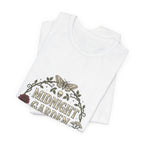 Midnight Garden Society Tee | Gothic Botanicals, Victorian Floral Crest — view 10