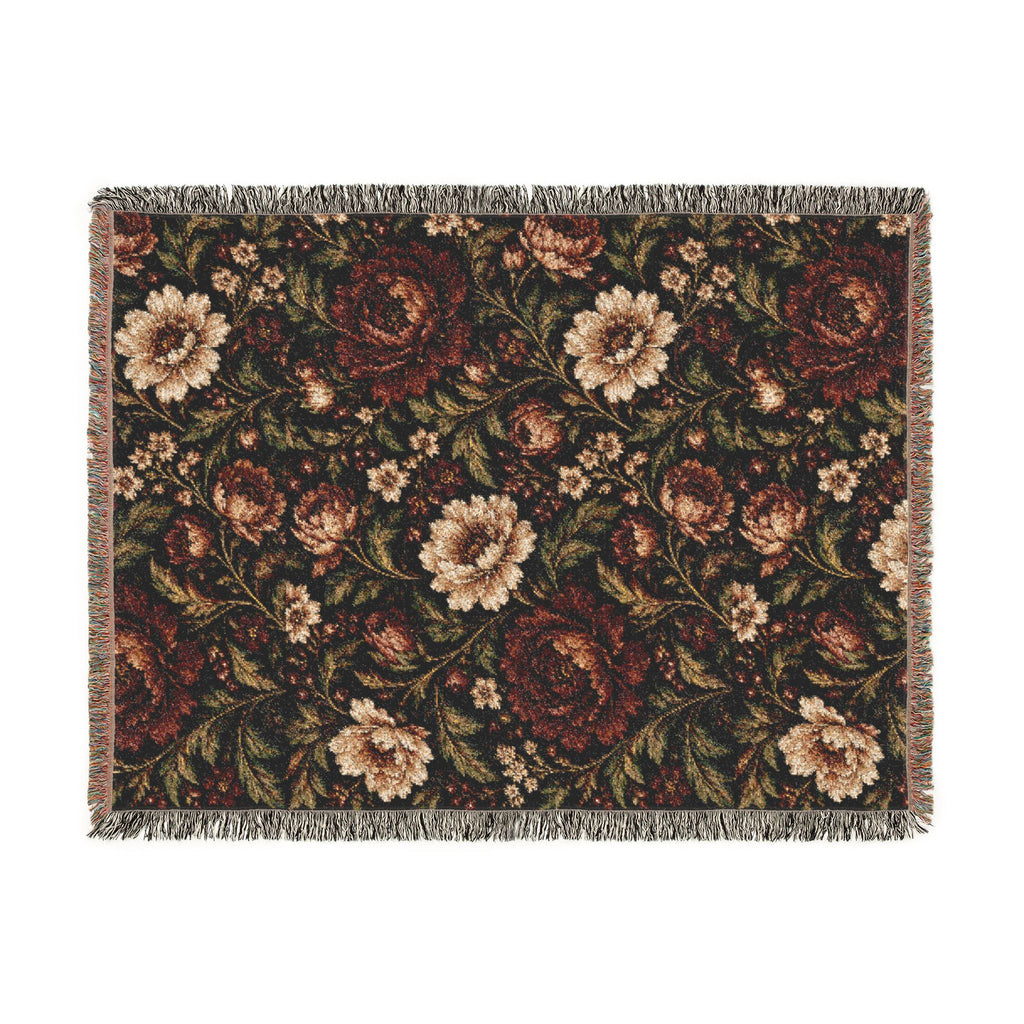 Midnight Garden Woven Blanket | The Fall Collection