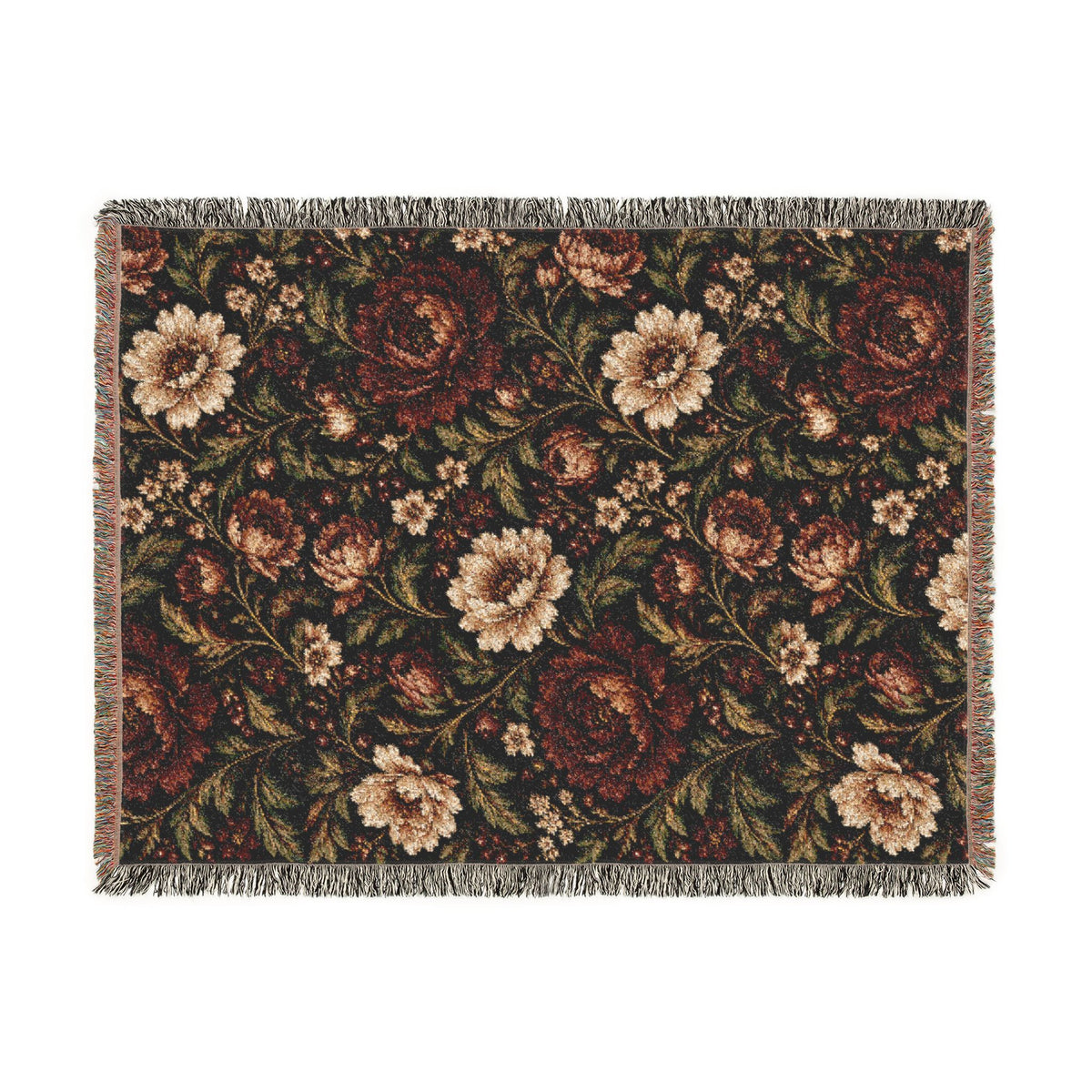 Midnight Garden Woven Blanket | The Fall Collection