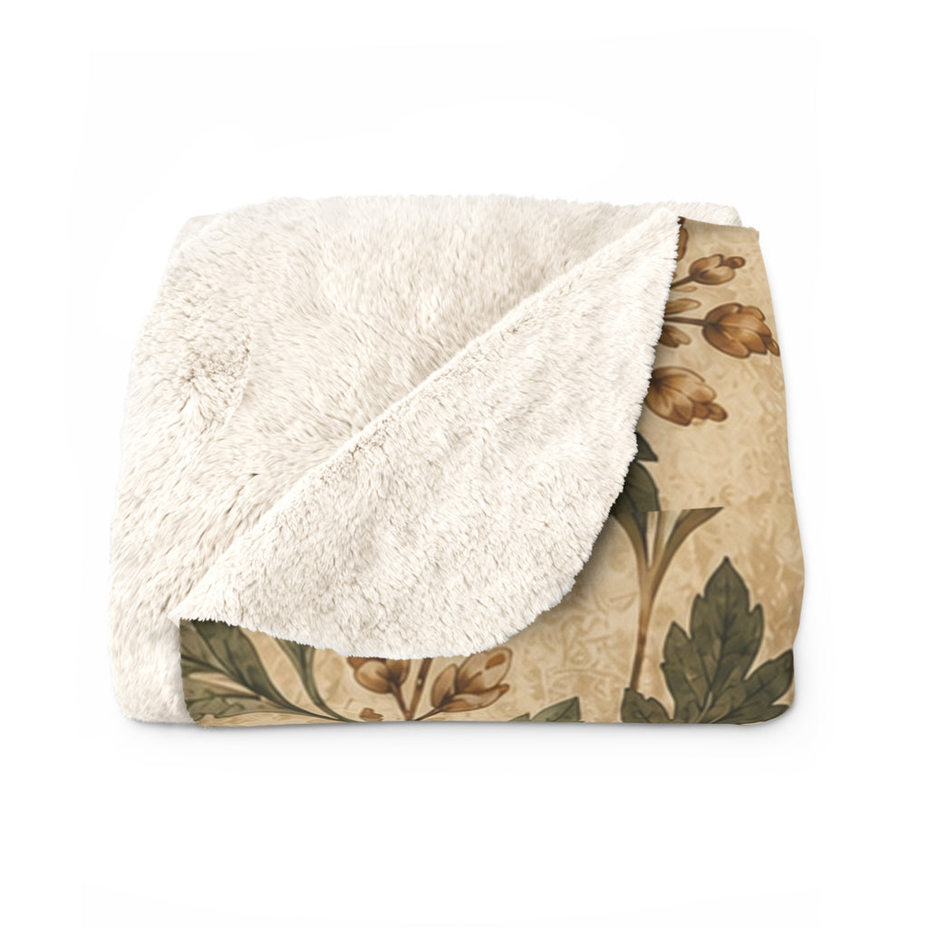 Quiet Grove Sherpa Throw | The Fall Collection