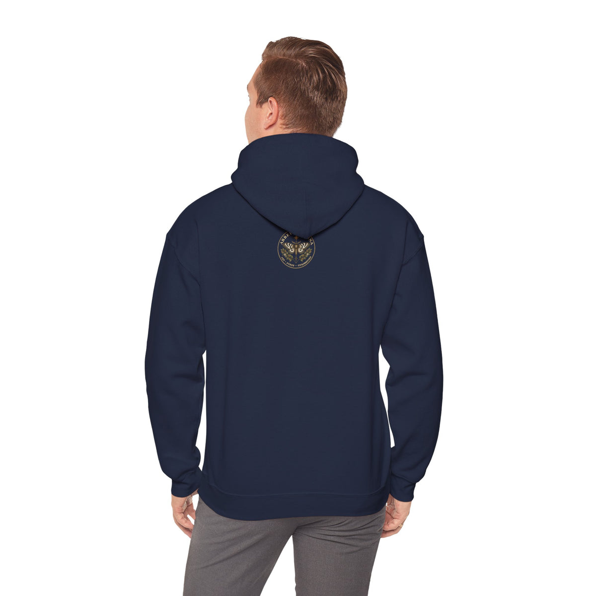 Skull & Fern Tarot Card Hoodie | Gothic Botanicals, Victorian Macabre — view 22