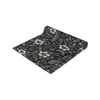 Midnight Winter Garden Cotton Twill Table Runner | The Winter House Collection