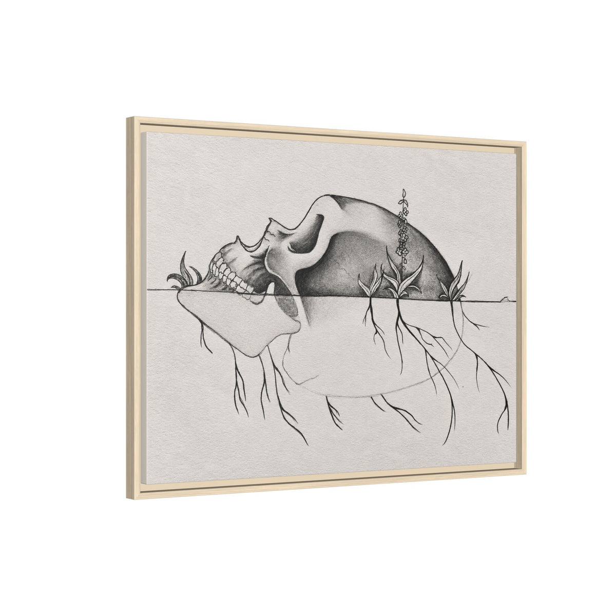 What Remains — Framed Canvas Art | Original Artwork by Abbey Johanna — view 5