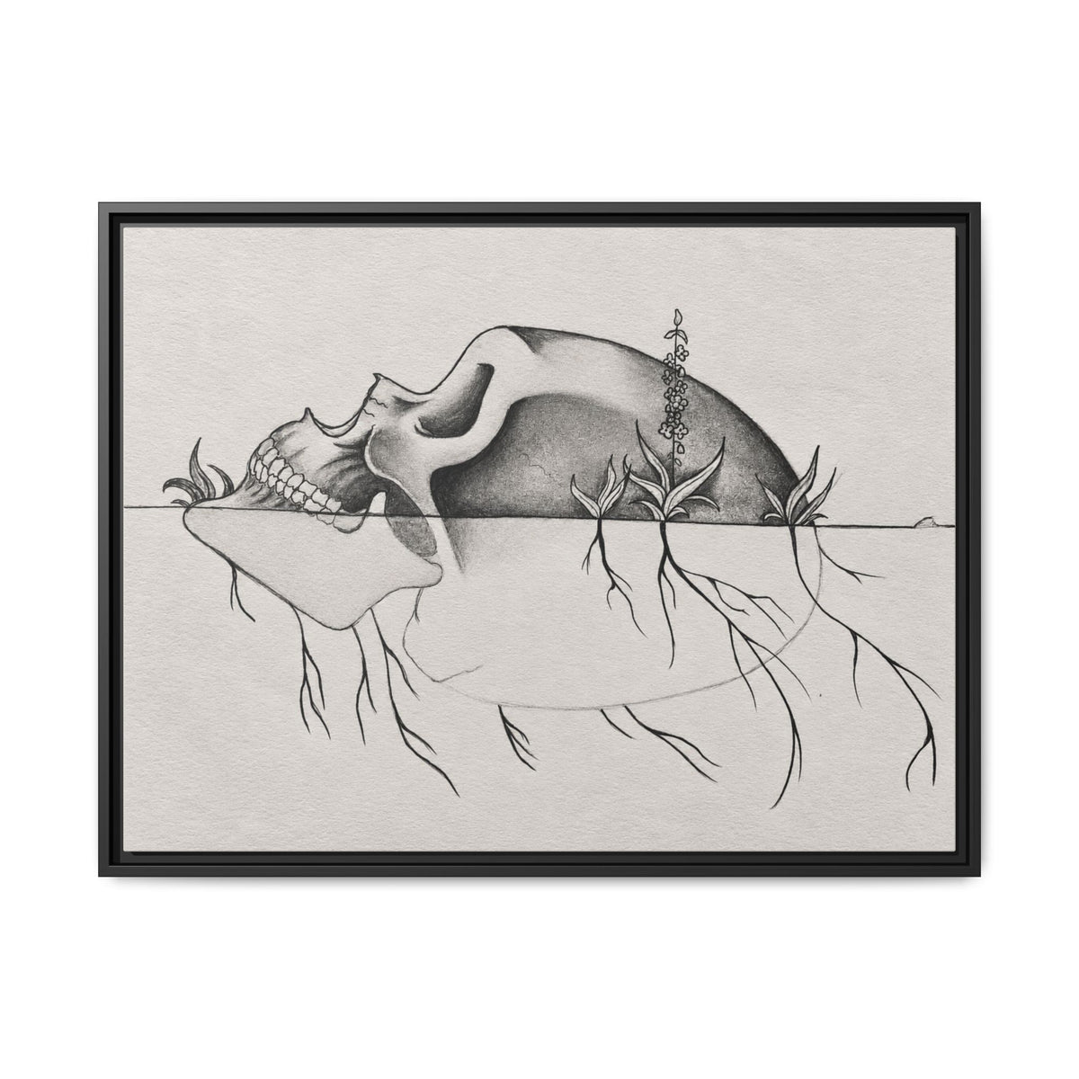 What Remains — Framed Canvas Art | Original Artwork by Abbey Johanna — view 7