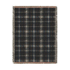 Nocturne Tartan Woven Blanket | The Winter House Collection