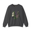 Gothic Floral Crest “Look Don't Touch” Sweatshirt | Gothic Botanicals