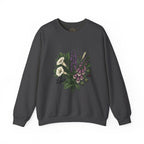 Gothic Floral Crest “Look Don't Touch” Sweatshirt | Gothic Botanicals