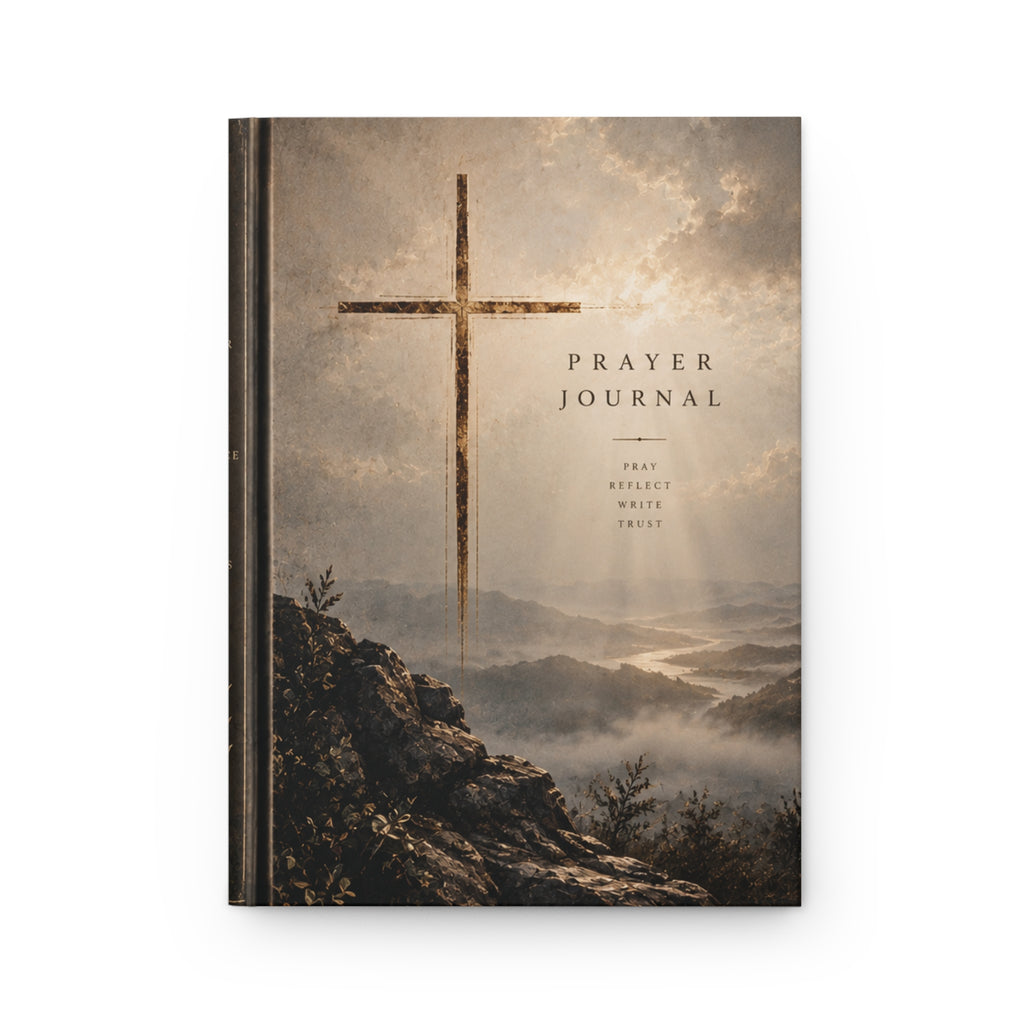 Prayer Journal Hardcover — Lined Christian Gratitude & Devotional Notebook — view 3