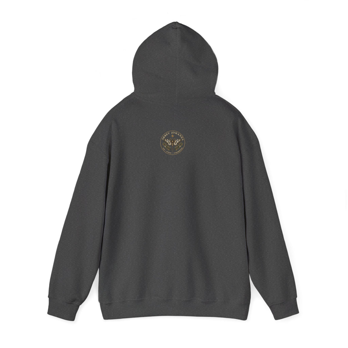 Skull & Fern Tarot Card Hoodie | Gothic Botanicals, Victorian Macabre — view 8