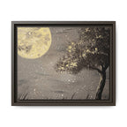 Thieves Moon — Framed Canvas Wall Art | Celestial Night Landscape — view 2