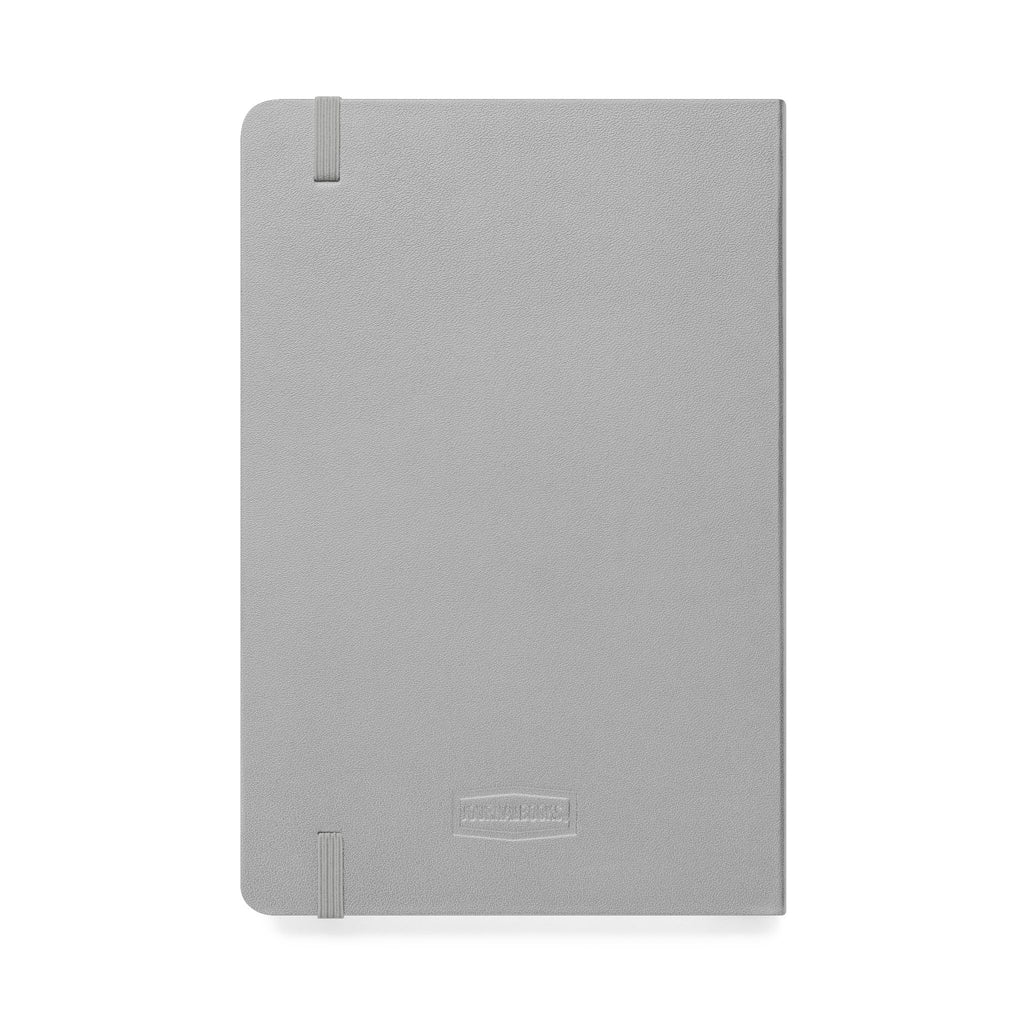 Customizable hardcover notebook with lined cream pages and personalized message option — product view 18