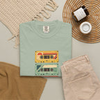 T-Shirt — Vintage Cassette Stack “feed.your.curiosity.” Retro Music Tee — view 39