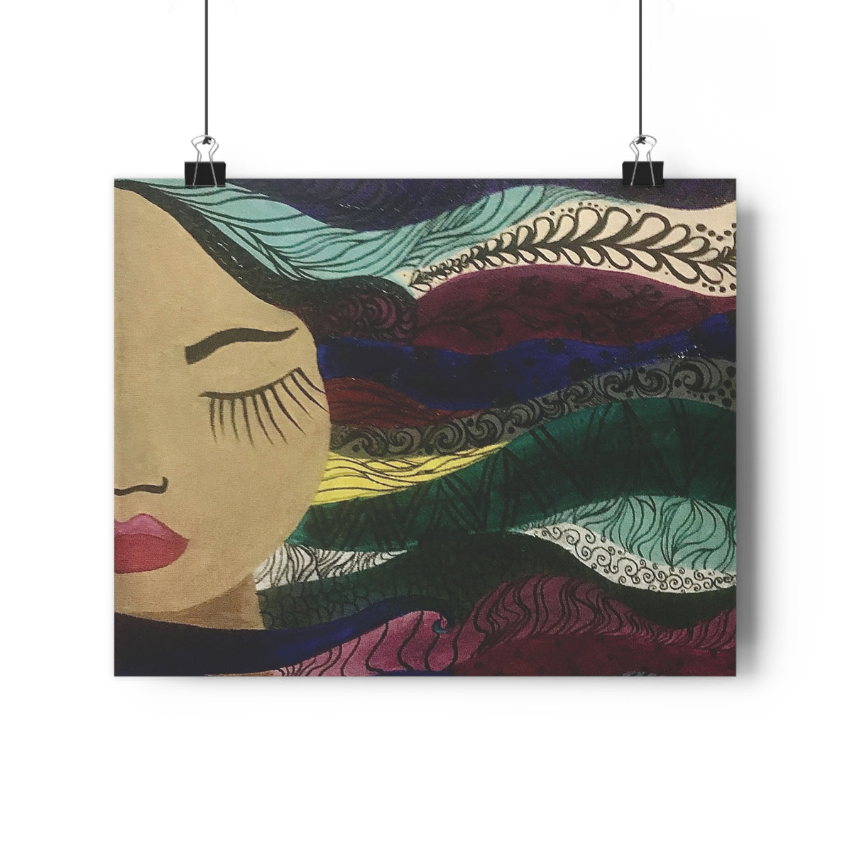 Finally, Peace -Abstract Art Print
