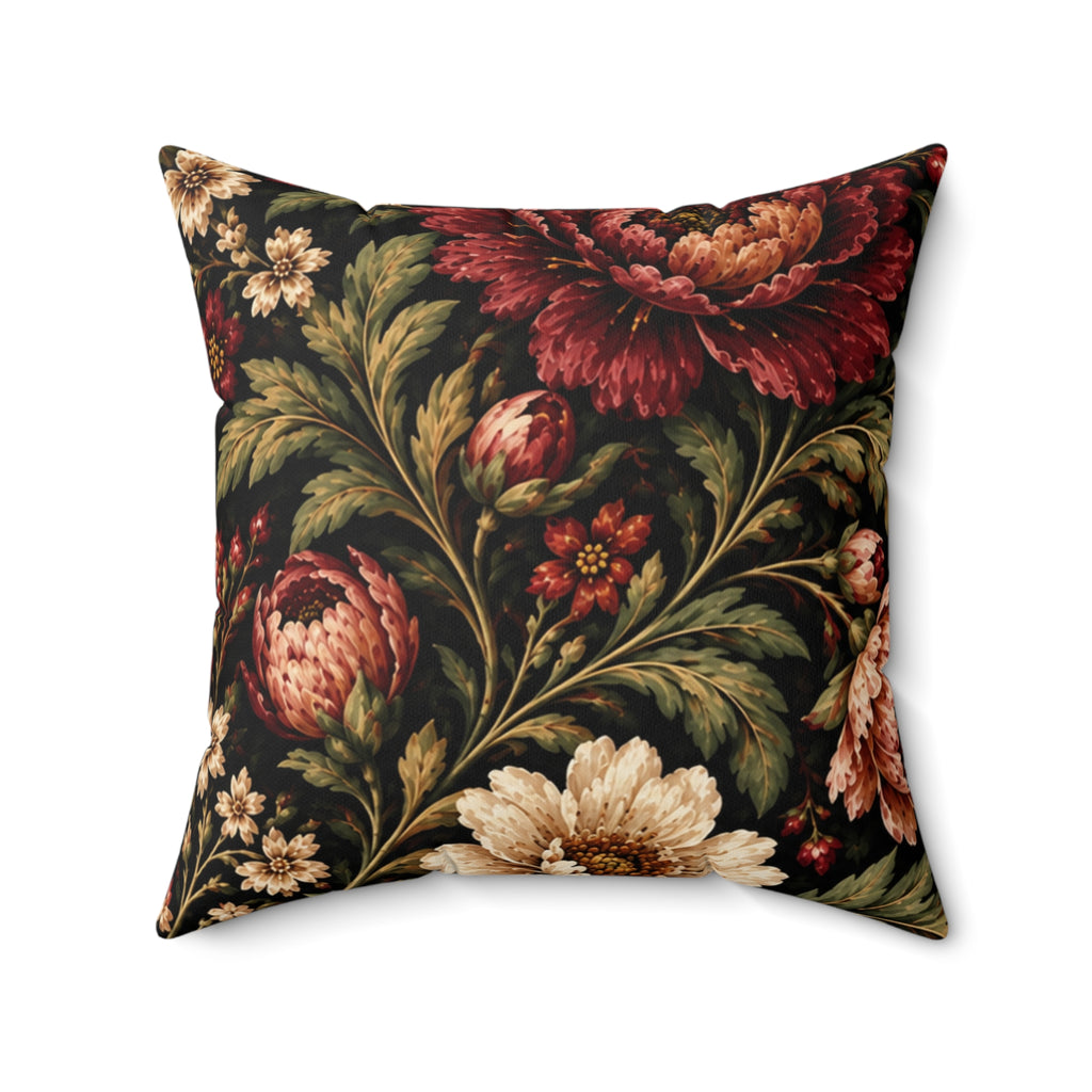 Midnight Garden Square Pillow | The Fall Collection