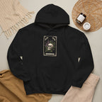 Skull & Fern Tarot Card Hoodie | Gothic Botanicals, Victorian Macabre — view 16
