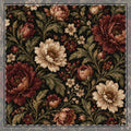Fall Midnight Garden Collection Napkin| Twill Linen