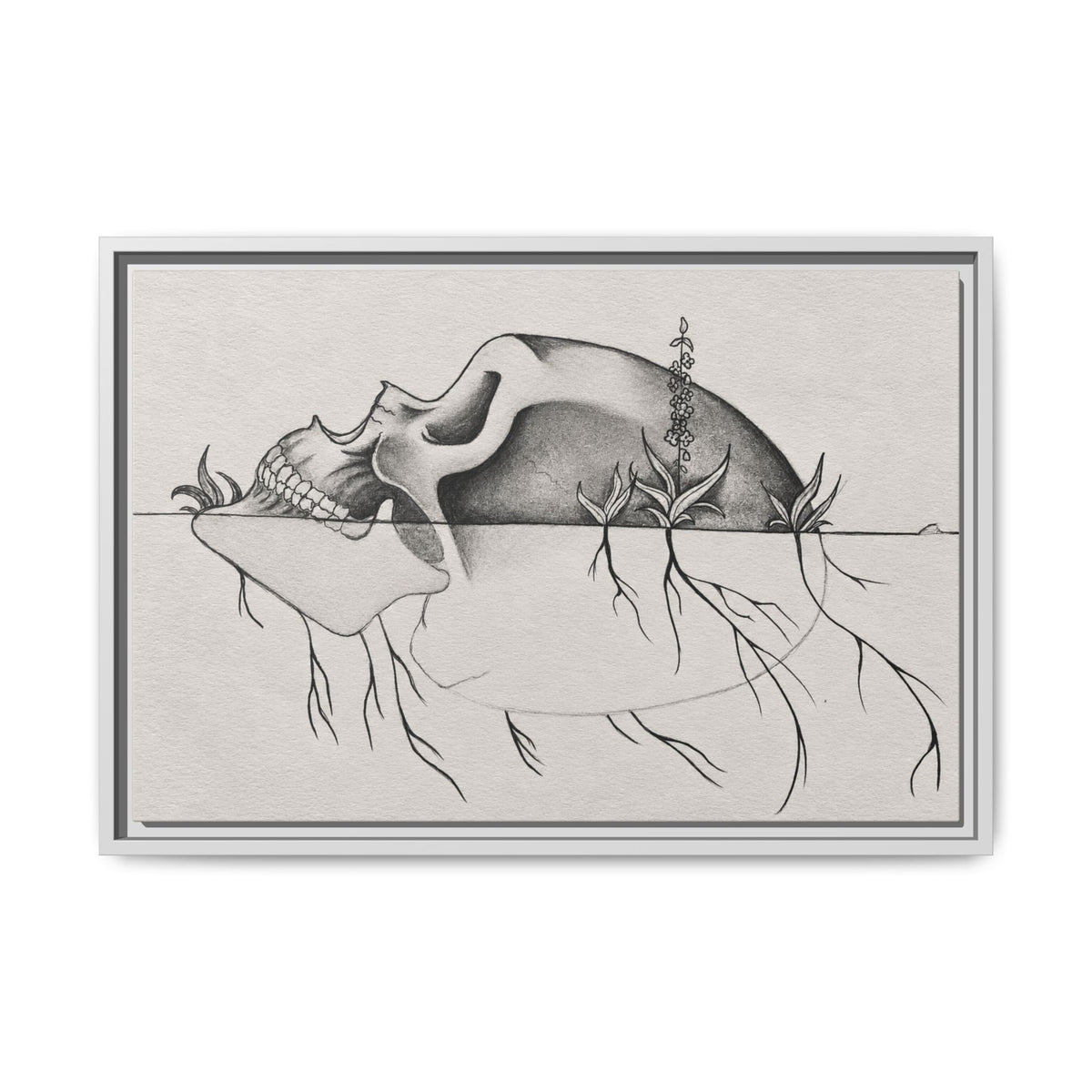 What Remains — Framed Canvas Art | Original Artwork by Abbey Johanna — view 9